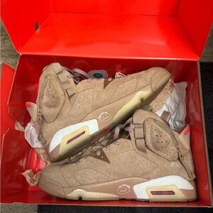 Air Jordan 6 Retro Travis Scott British Khaki
